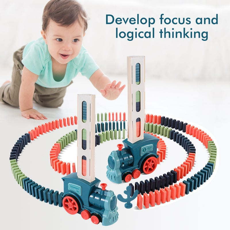 Montessori Domino Train™ - Educational Train (With Sound Effects)