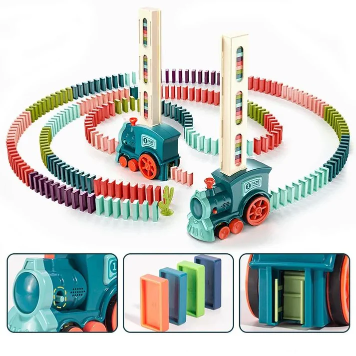 Montessori Domino Train™ - Educational Train (With Sound Effects)