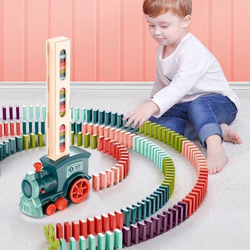 Montessori Domino Train™ - Educational Train (With Sound Effects)