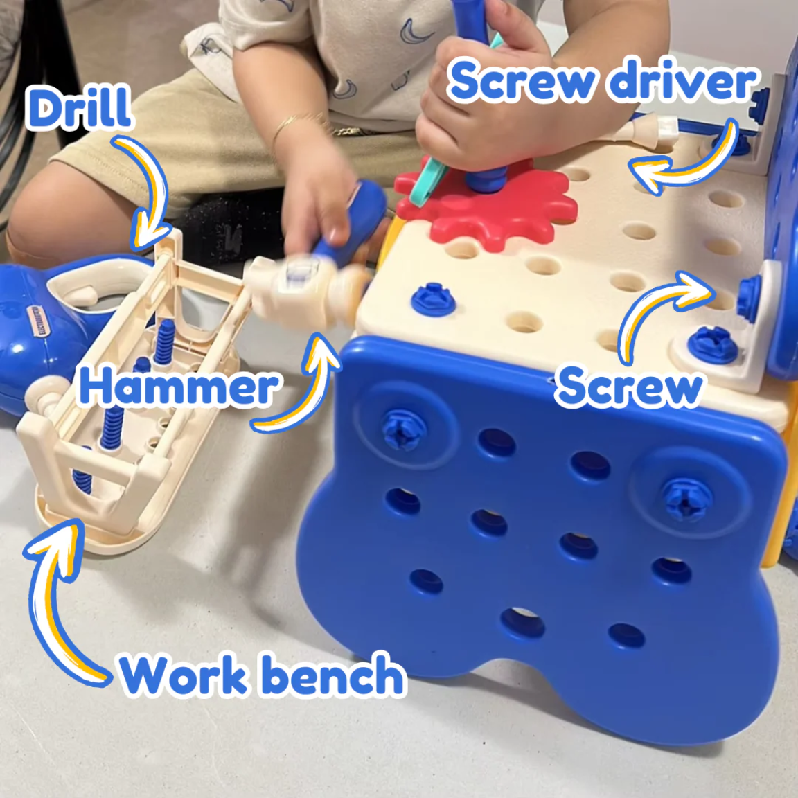 BuildBuddy - Learning Tool Set for Kids
