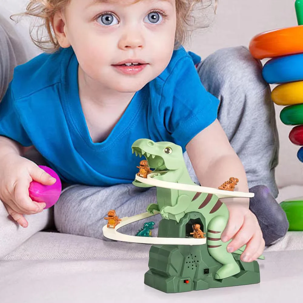 Dinosaur Climb Stairs Music Toy